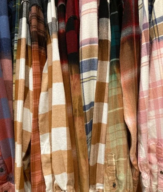 Trendy distressed clothing