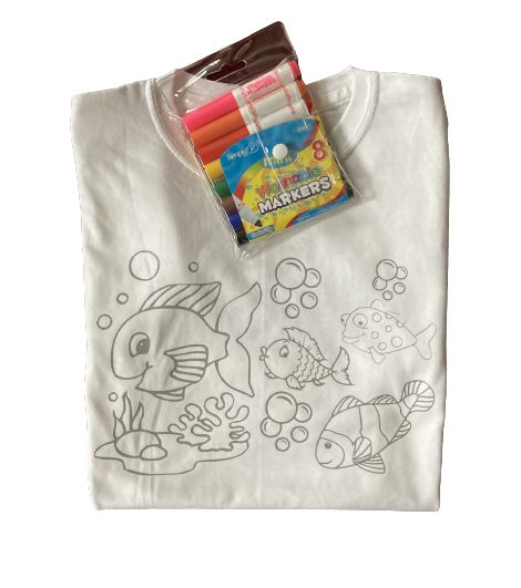 Creative t-shirt subscription for children