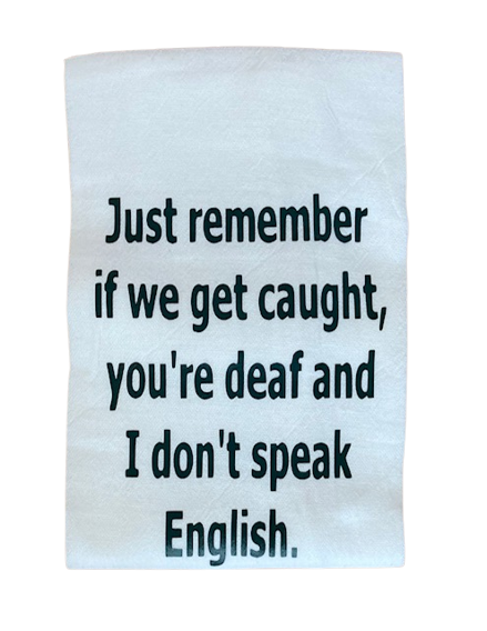 Unique Funny Kitchen Dish Towel Gift at Granny Store