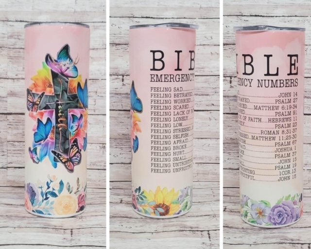 Bible Verse Travel Mug