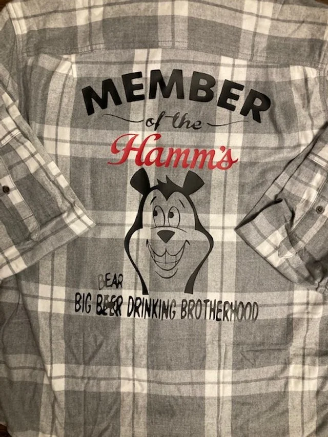 hamm's beer t shirt