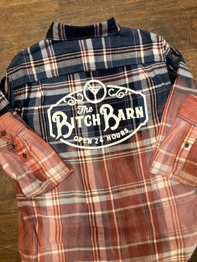 womens distressed flannel