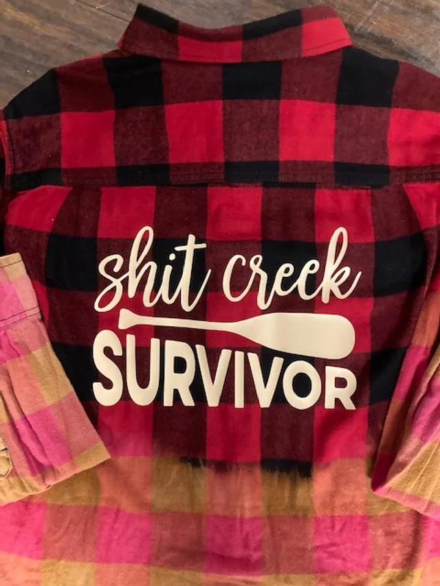 Shit Creek Survivor red flannel 3.jpg