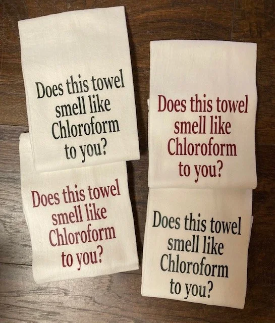 Does this towel smell like chloroform to you 1.jpg