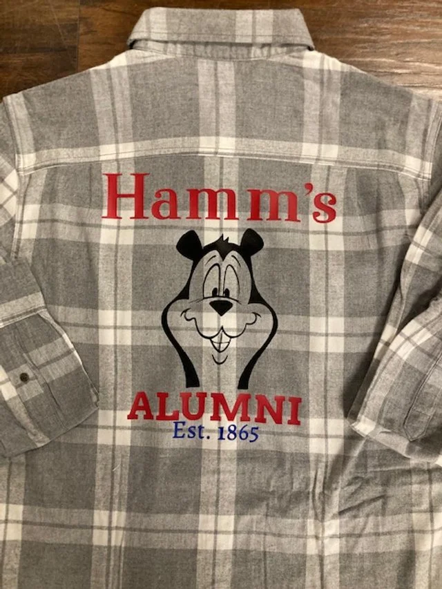 Custom flannel shirts for alumni