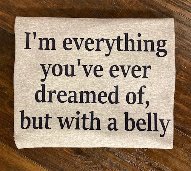 I'm everything you've ever dreamed of but with a belly funny T-Shirt