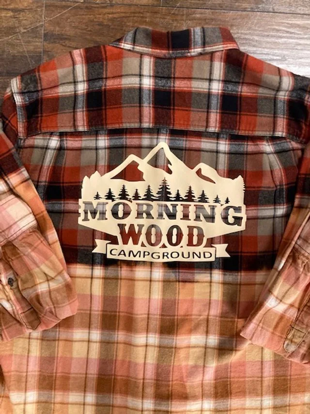 Morning Wood Campground flannel