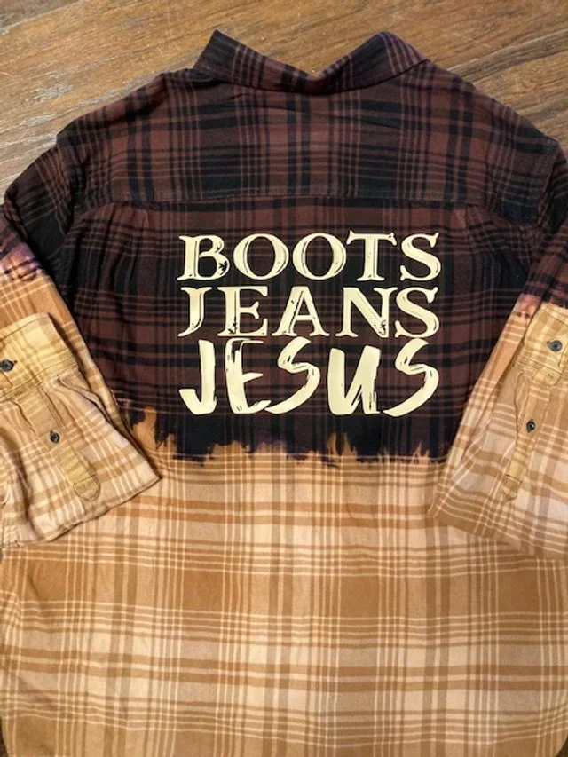 Oversized Western Flannel