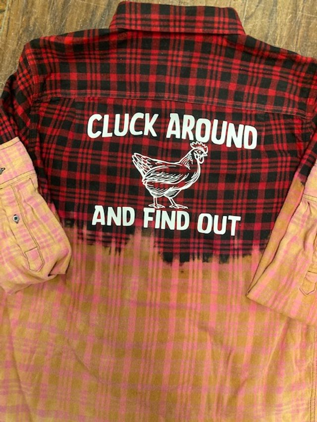 Funny chicken-themed apparel
