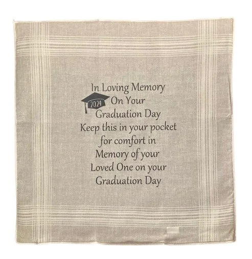 Memorial 2024 Graduate Handkerchief Keepsake