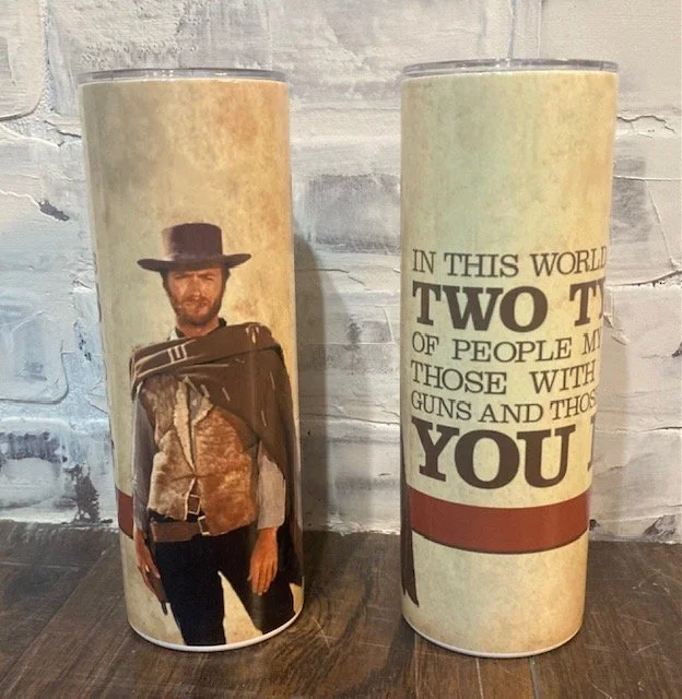 Clint Eastwood Tumbler