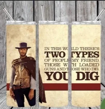 Stainless Steel Travel Mug Clint Eastwood