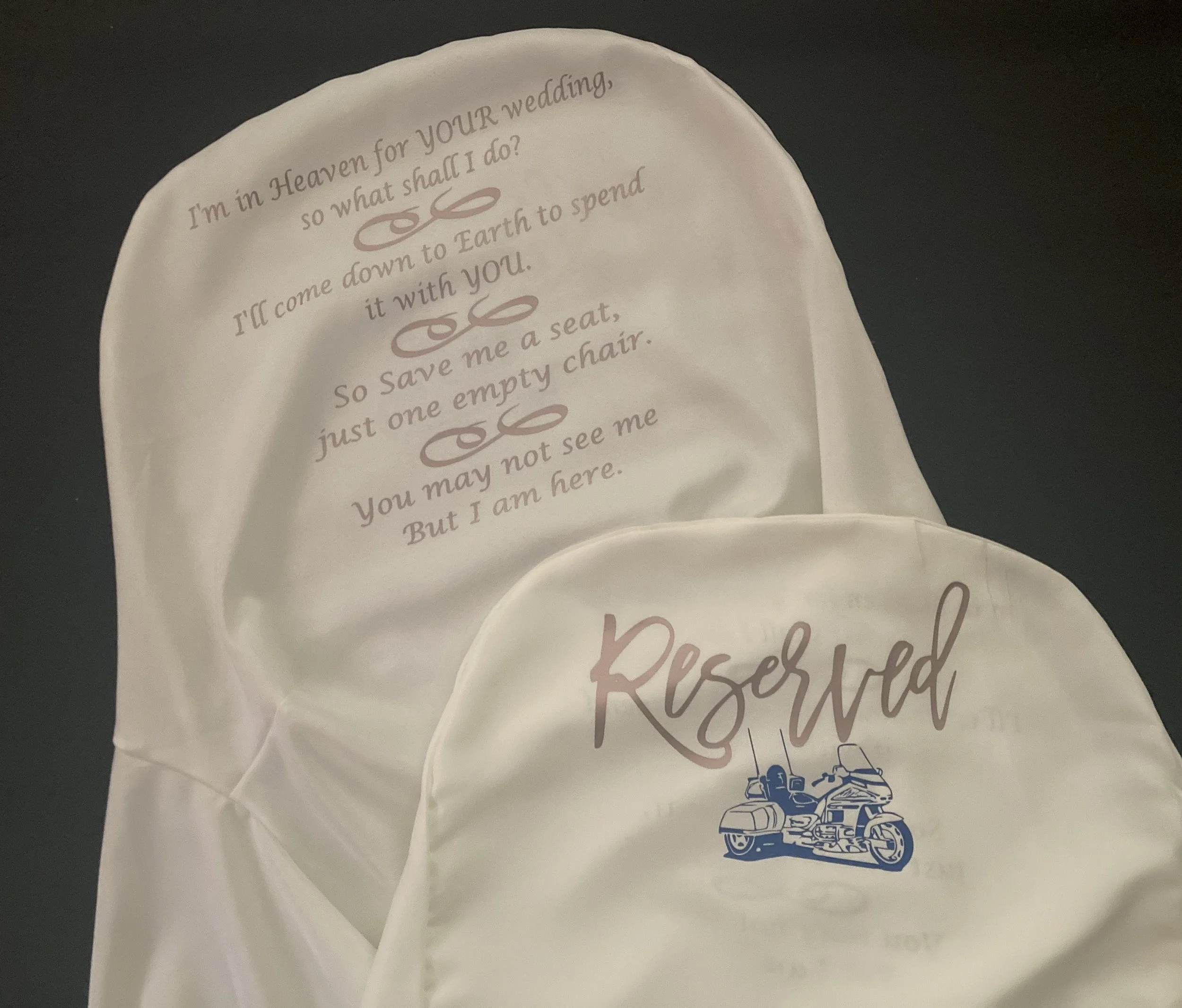 In Loving Memory Wedding Decoration