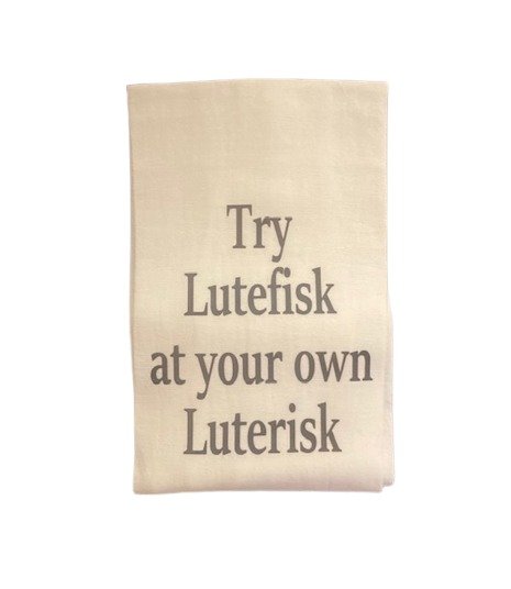 Funny kitchen flour sack towel