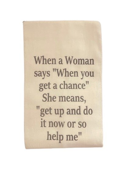 Humorous kitchen decor