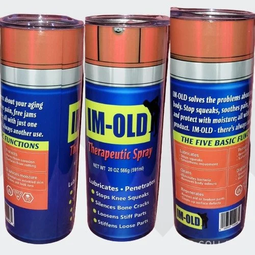 I'm Old Therapeutic Spray birthday mug