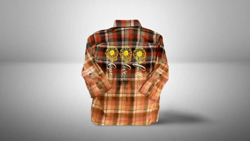 Faith-Inspired Flannel Shirt