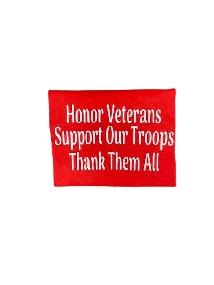 Honor Veterans Support Our Troops T-Shirt