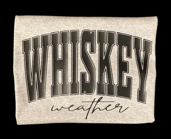 Gray whiskey t-shirt