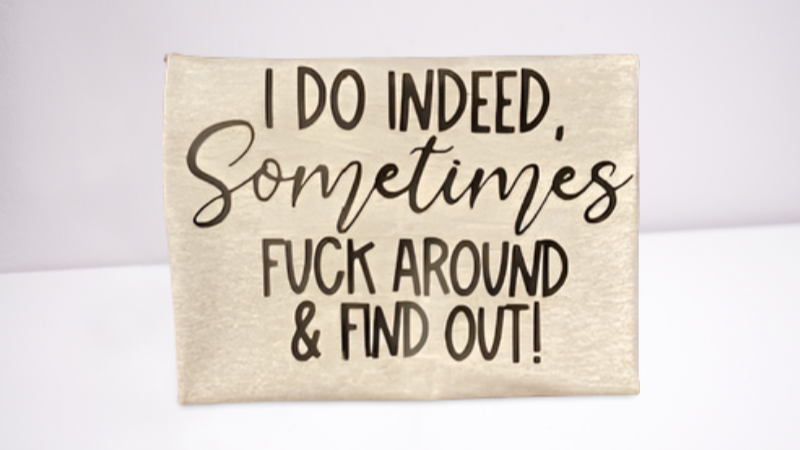 Funny edgy t-shirt designed locally in Buffalo MN – Shop Granny and Grandpa’s Custom Creations