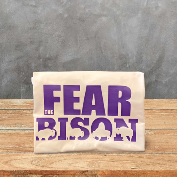 Game Day Ready? Fear The Bison shirts are HERE at Granny & Grandpa’s!