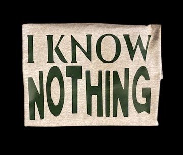 Statement tee for introverts or classic TV fans