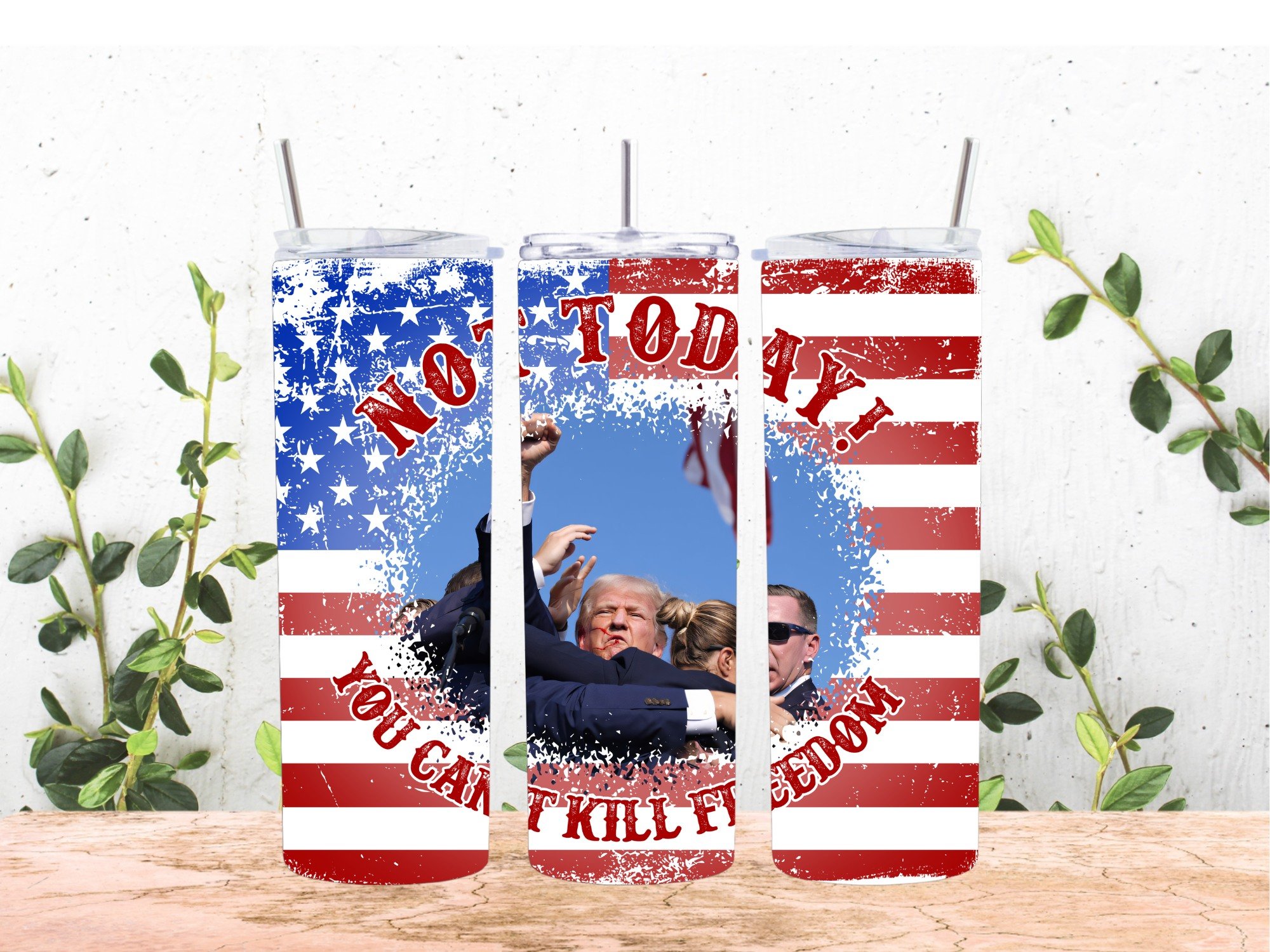 Collectible Trump stainless steel traveling drinking mug