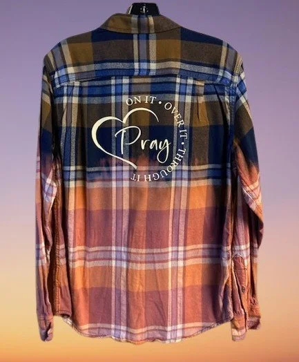 Custom Prayer Message Flannel