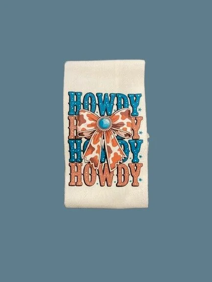 Howdy Kitchen Towel -slate.jpg