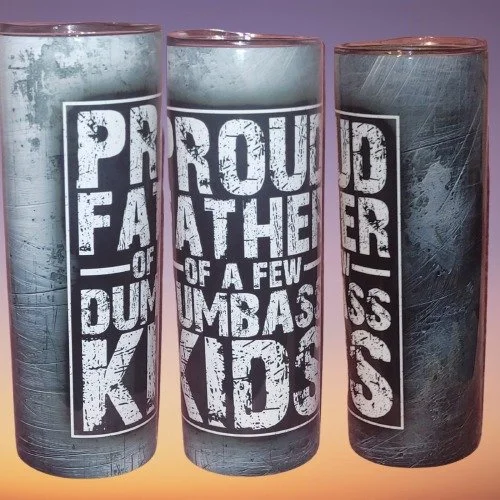 dad-themed tumbler