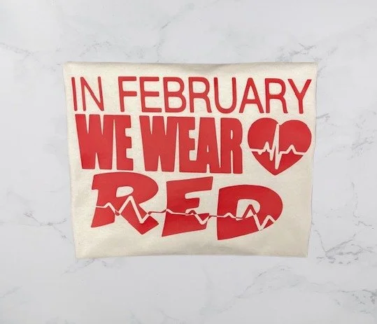 heart health awareness shirt