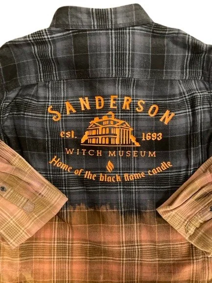 Distressed plaid shirt