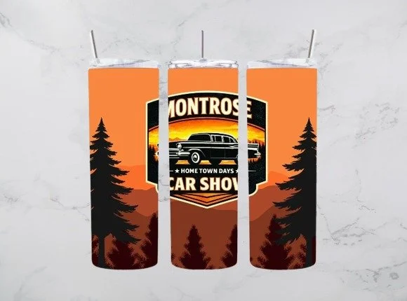 Montrose Car Show tumbler