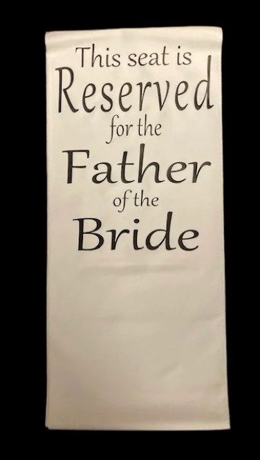 Wedding Chair Covering