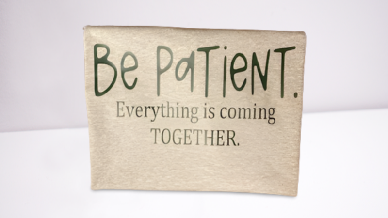 Inspirational graphic tee with positive sayings – shop local at Granny and Grandpa’s