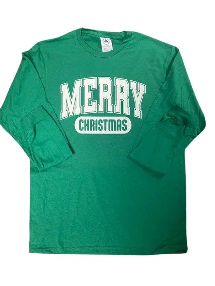 Christmas-Themed Long Sleeve Shirt