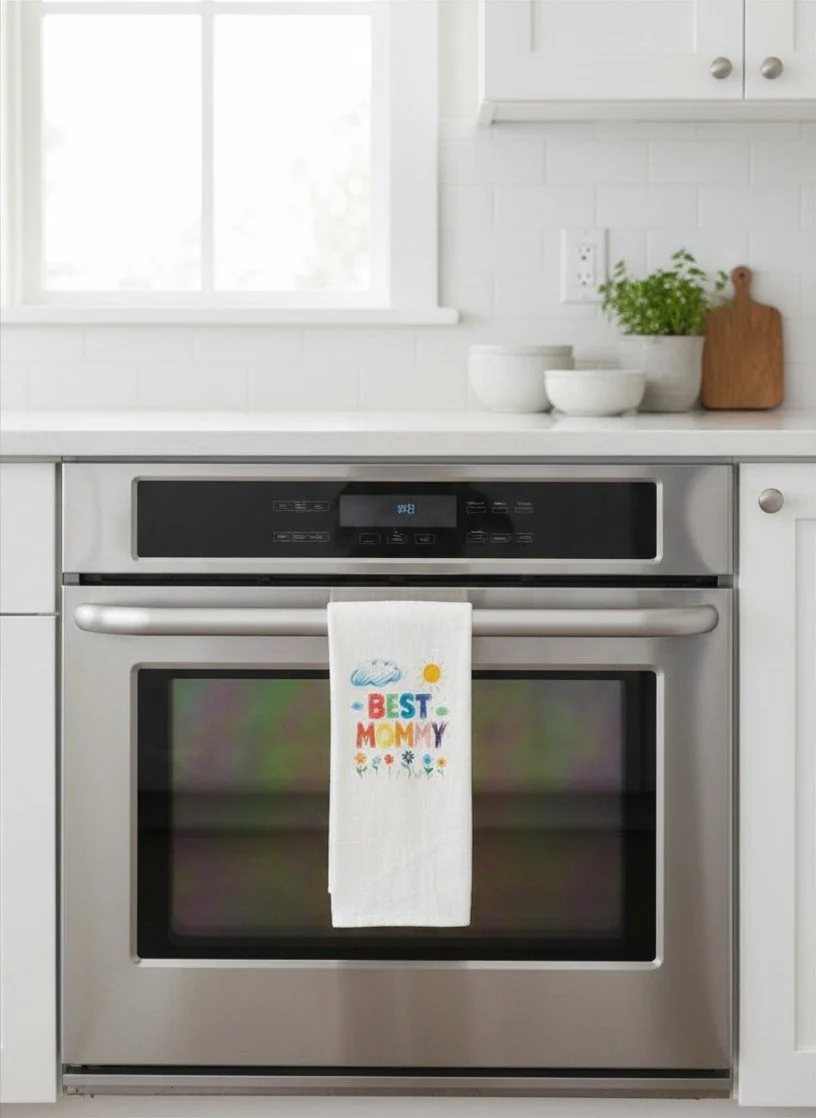 flour sack tea towel for mom