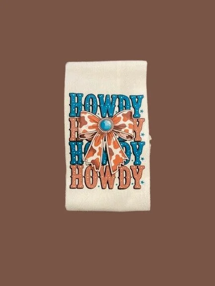western decor kitchen towel