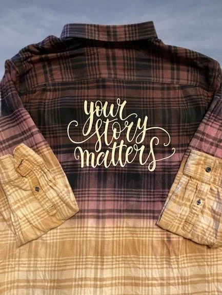 Mental health awareness flannel