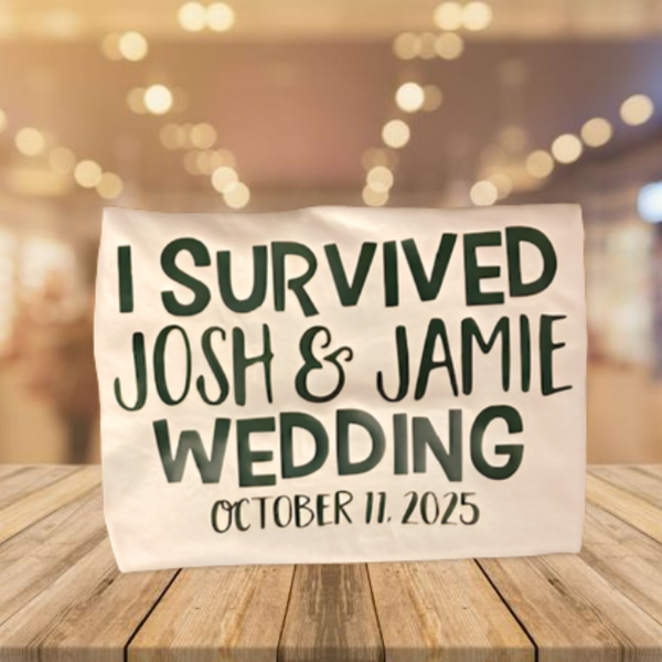 Alternative wedding toss idea