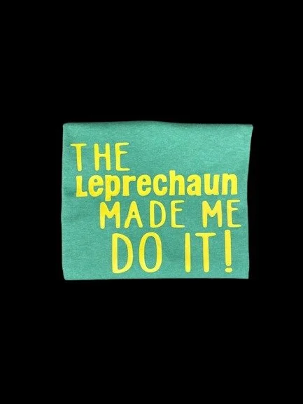 Green St. Patrick's Day youth tee by Granny and Grandpa's Custom Creations