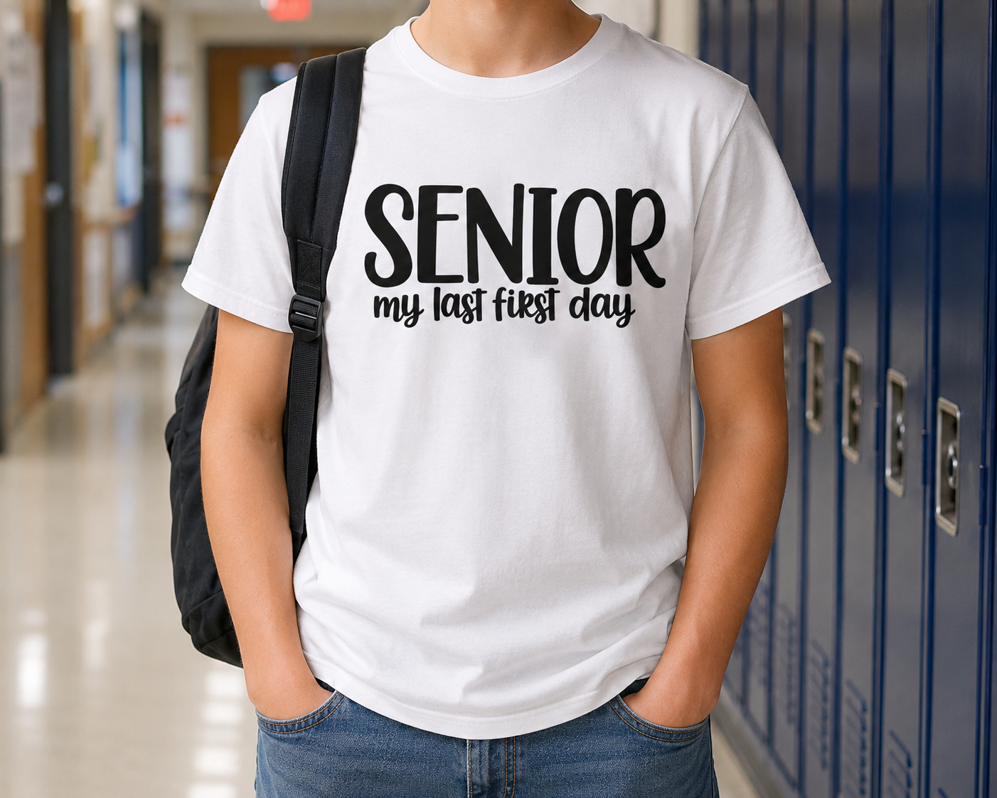Senior T-Shirt “Senior My Last First Day” | Graduation Shirt