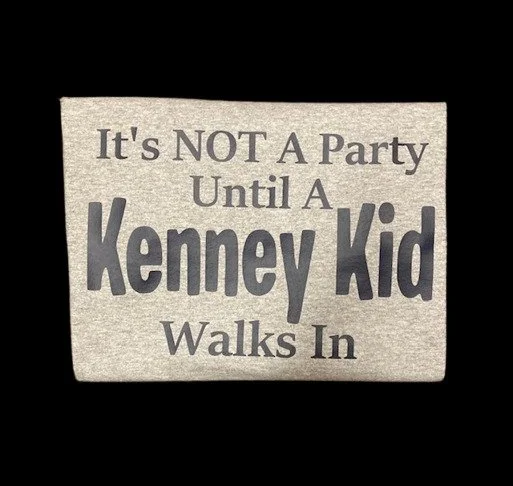 It’s Not a Party Until [Family Name] Walks In – Custom Family T-Shirt