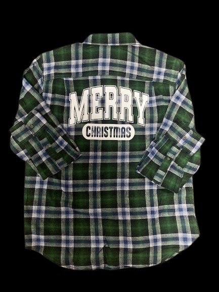 Festive holiday flannel