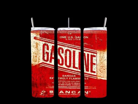 Shop the Gasoline stainless steel tumbler today.