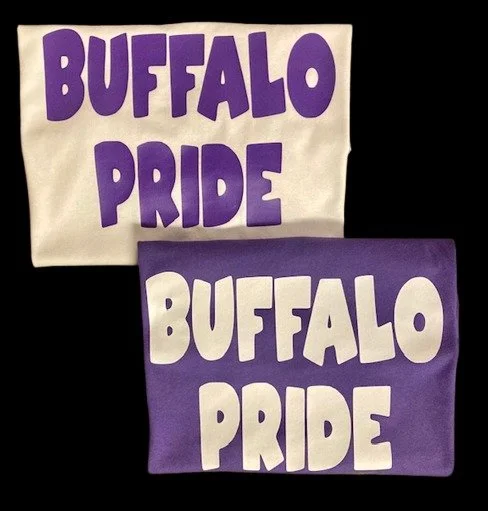 Buffalo Hanover Montrose Schools t-shirt in school colors, ideal for game days and school events.