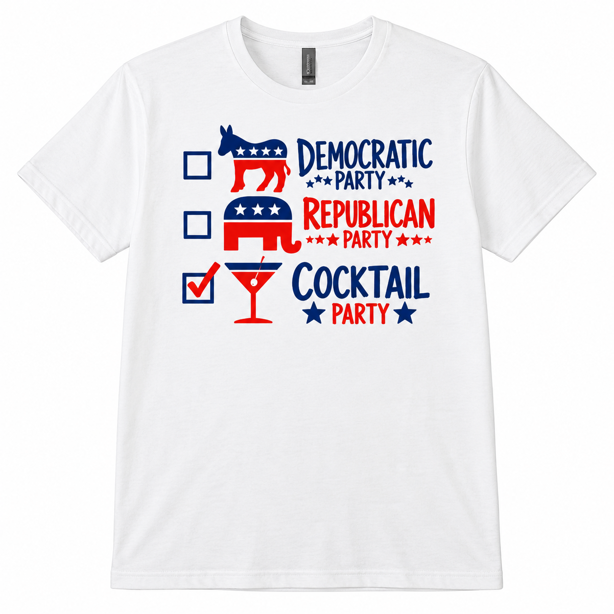 patriotic election party graphic tee