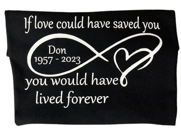 Memorial T-Shirt Custom Design