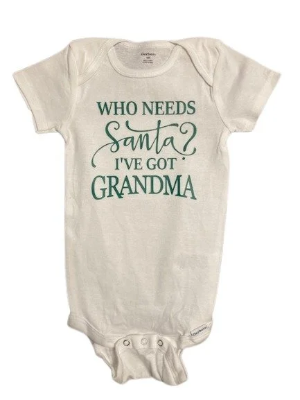 Baby Christmas one piece bodysuit