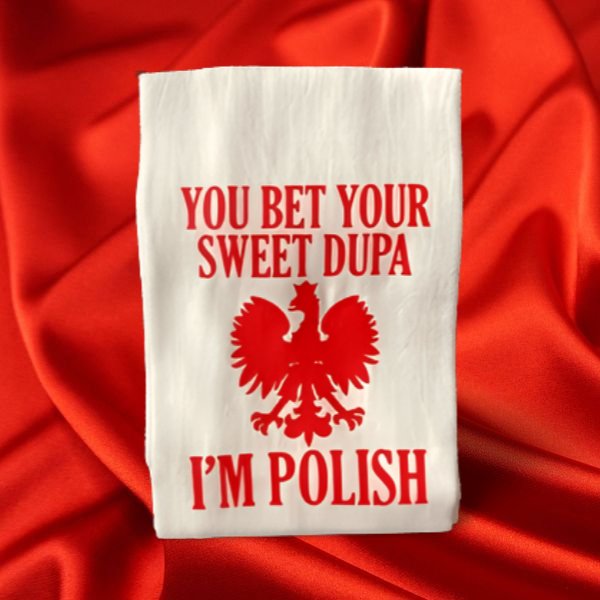 You bet your sweet dupa kitchen towel red-velvet-background-designify.png